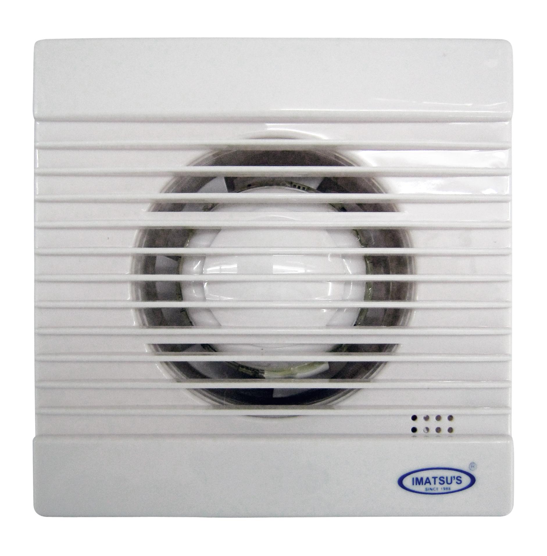 Exhaust Fan Imatsu APC12F With LED 5 Inch Rumah Toilet Dapur Udara Hisap Angin Nyaman Aman Sejuk Dingin Ventilasi Plafon Eksos