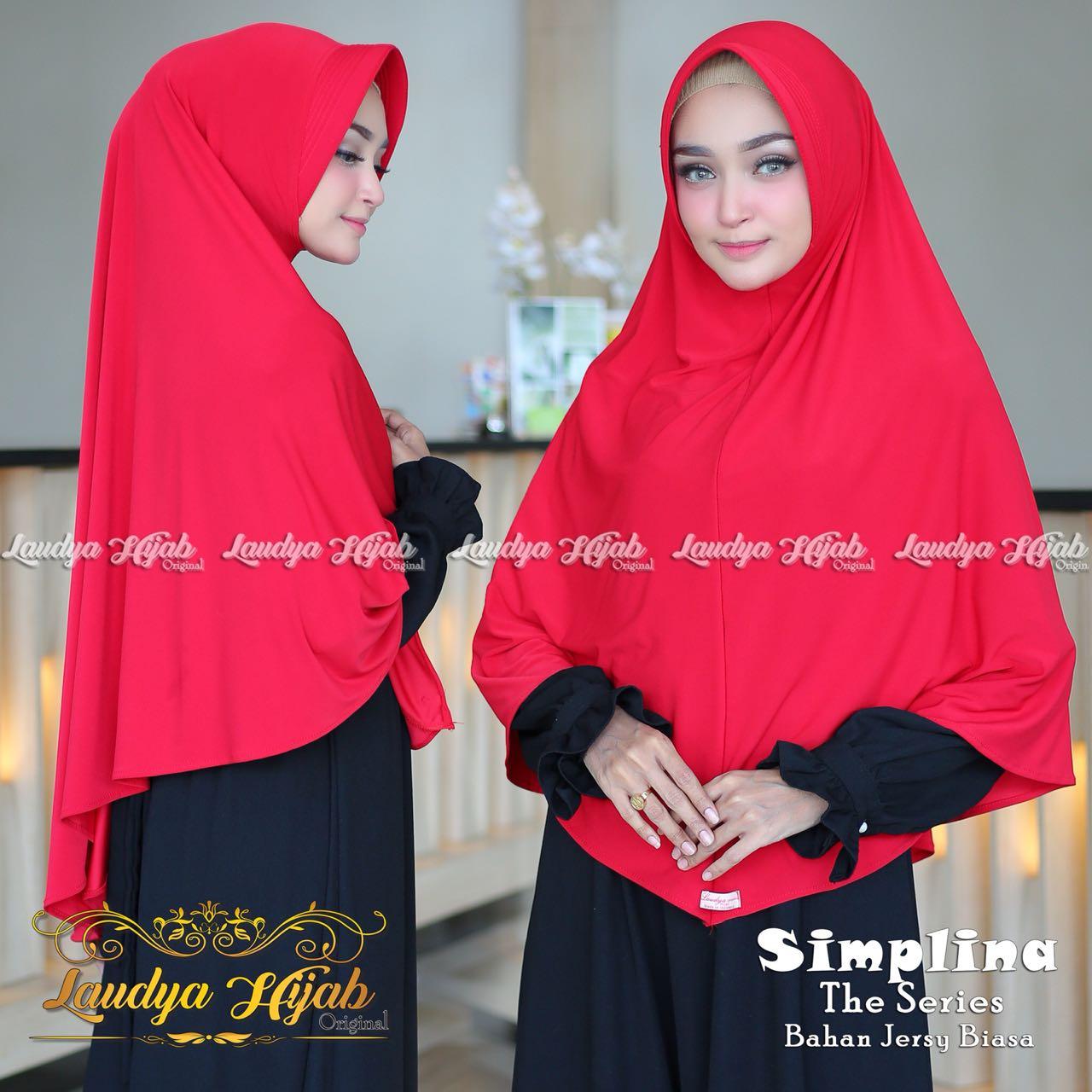 mooie - khimar syari polos anti tembem jersey SIMPLIINA