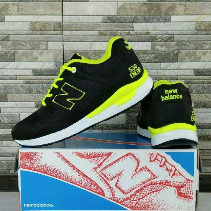 Sepatu Kets Sneakers Pria Casual NB New Balance Encap Hijau Sport Cowok Murah