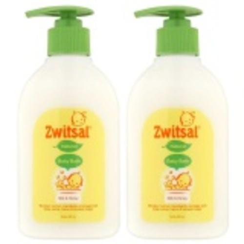 Zwitsal Baby Bath Milk & Honey 300ml Pump - 2 Pcs