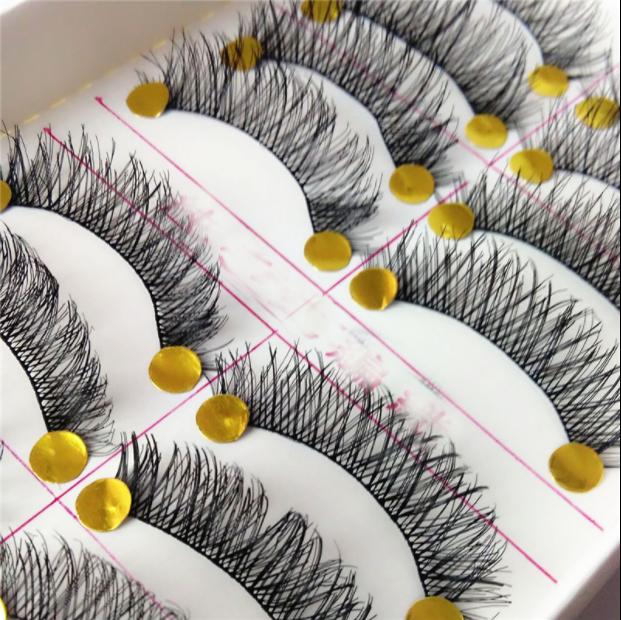 Bulu Mata Natural Shirley 10 Pasang Ringan Halus Eye Lashes Make Up Eyelashes MakeUp Made in Taiwan