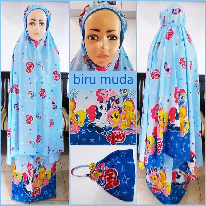 Jual mukena-Mukena Bali Anak 6-9 th motif Little poni