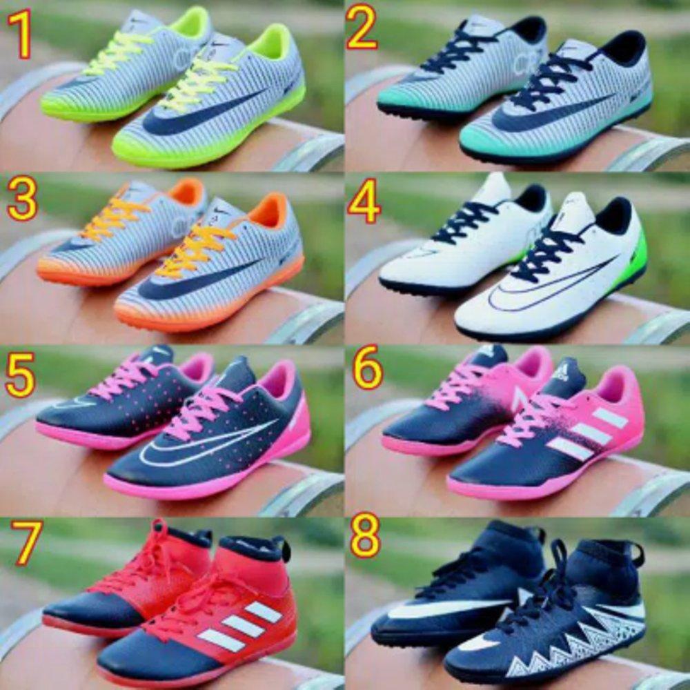 Promo Sepatu Olahraga Sepak Bola Futsal Main Bola Trendy Nike Adidas Puma Gaya Terbaru Sepatu Futsal Fashion