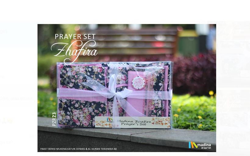 Mahar Nikah Prayerset Madina Zhafira PZR 23 Free Alquran dan Tasbih