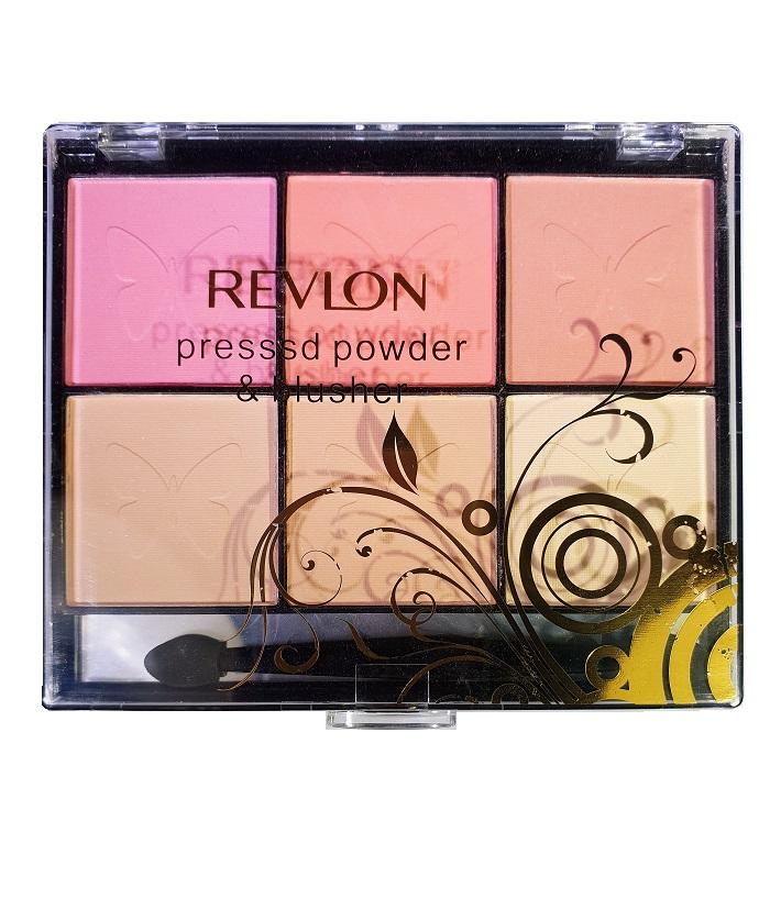 Revlon Pressed Powder / Bedak Padat + Blush On / Perona Pipi - 6 Colors