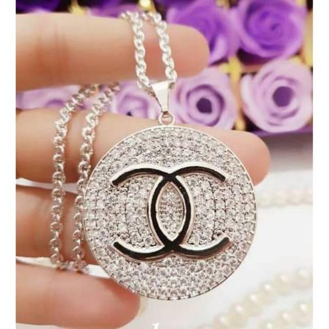 Kalung Chanel Silver