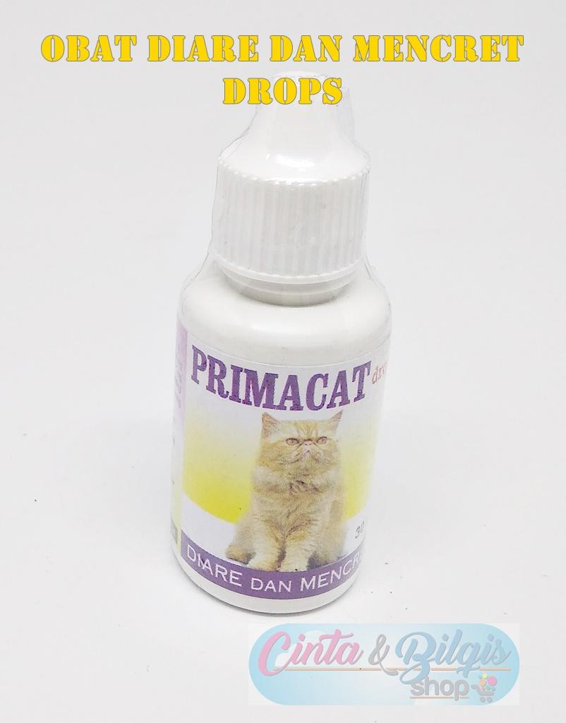 PRIMACAT OBAT MENCRET DIARE INFEKSI PENCERNAAN KUCING UKURAN 30ML