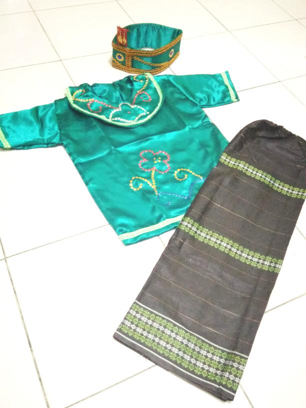Baju Kostum Karnaval Anak Daerah Padang Sumatera Barat