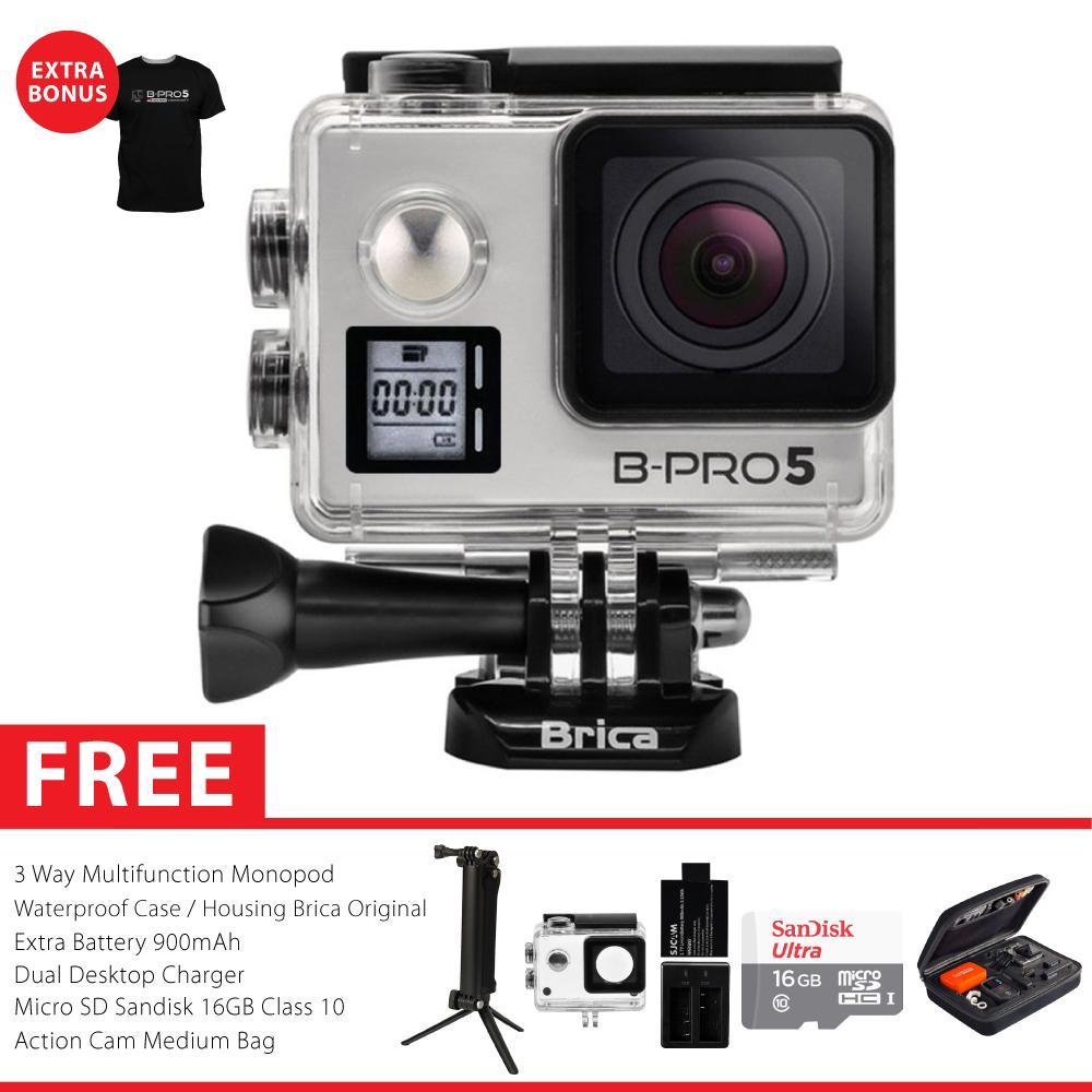 BRICA B-PRO 5 Alpha Edition Version 2S (AE2S) 4K Camera Paket Combo 3-Way Extreme