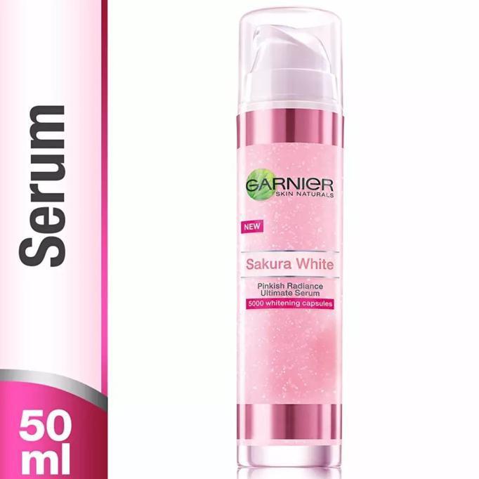 GARNIER SAKURA WHITE PINKISH RADIANCE ULTIMATE SERUM - 50ML - COSME18
