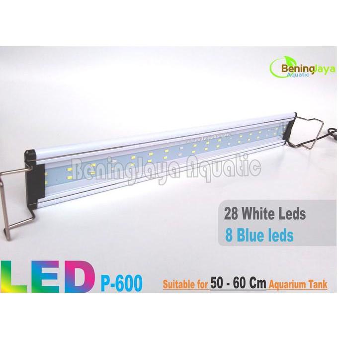 BEST SELLER!!! Lampu LED YAMANO P600 9Watt ( 50 -60 CM) Untuk Aquarium / Aquascape