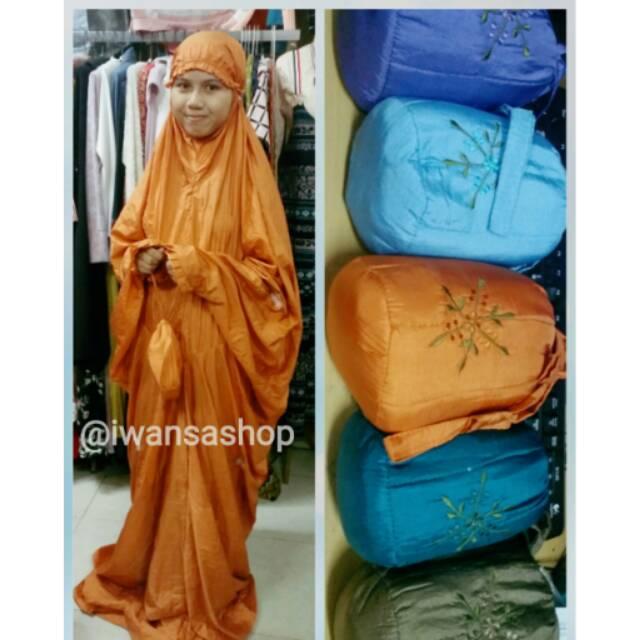 Mukena loufie terusan parasut premium Turkish