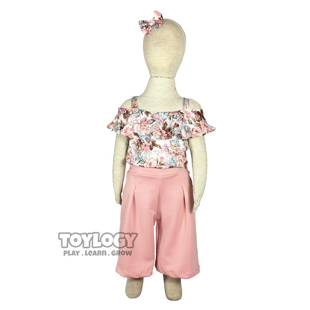 Toylogy Grow Baju dan Celana Kulot Sonya Setelan Anak ( Children's Clothes Suit Sonya )