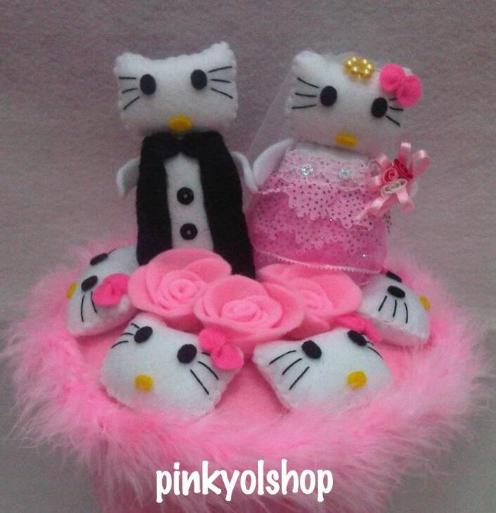 Buket Boneka Hello Kitty Couple H088 - 8zXmyv