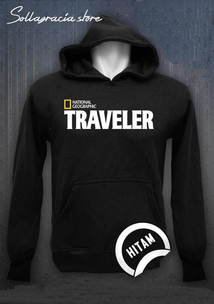 JAKET SWEATER HOODIE JUMPER NATIONAL GEOGRAPHIC TRAVELER