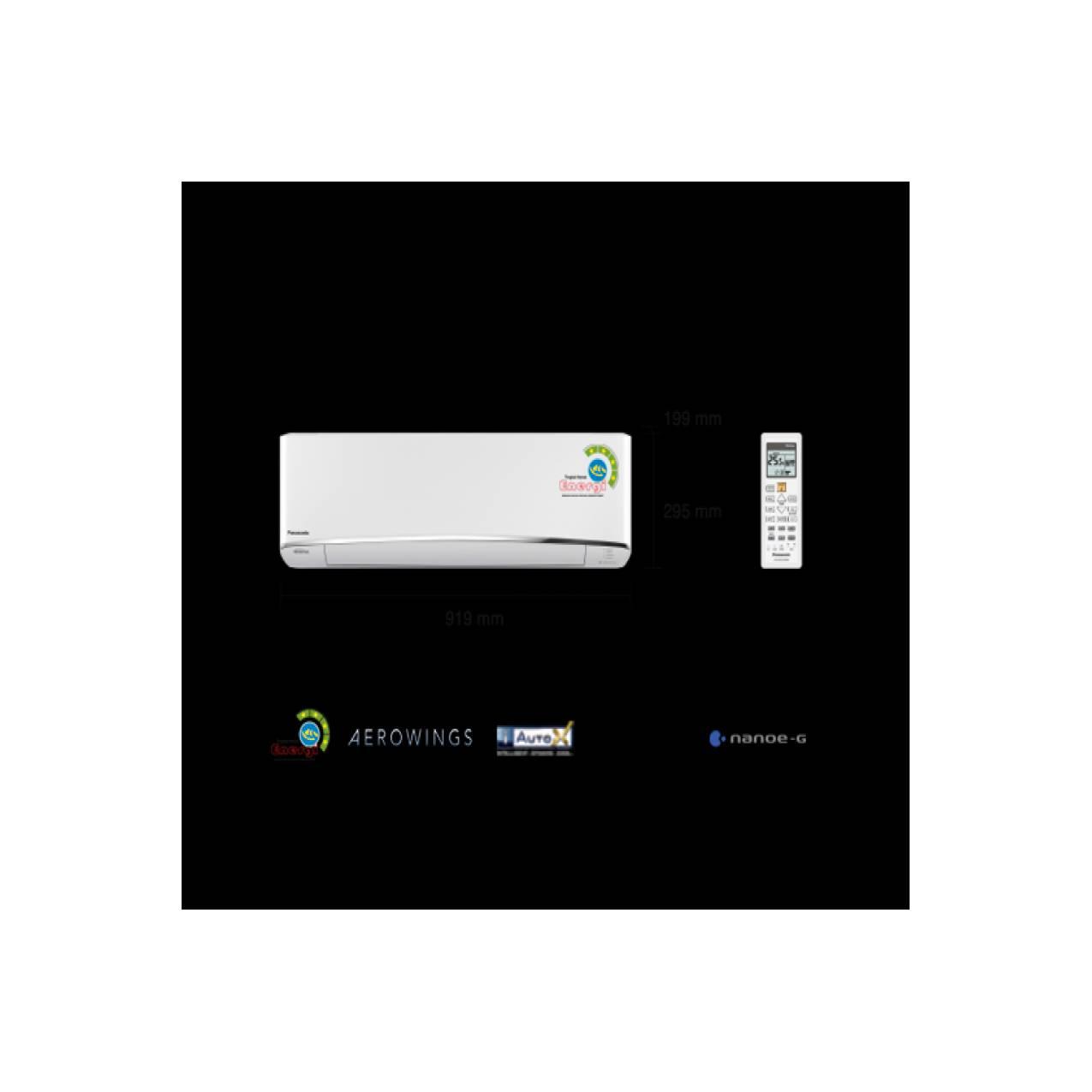 PANASONIC AC 1PK U10TKP ion INVERTER non PASANG PIPA 5M,RESMI