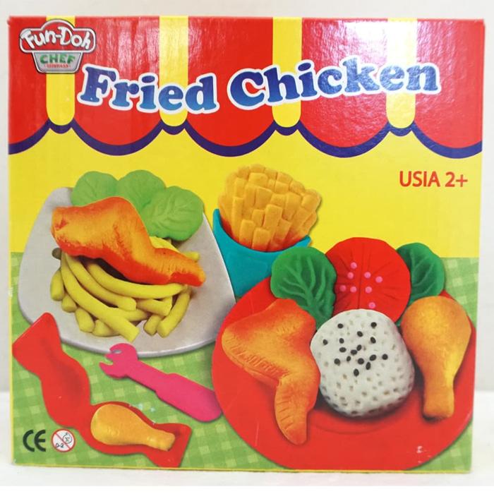 Lilin Mainan Fun Doh Fried Chicken - Mainan Edukatif
