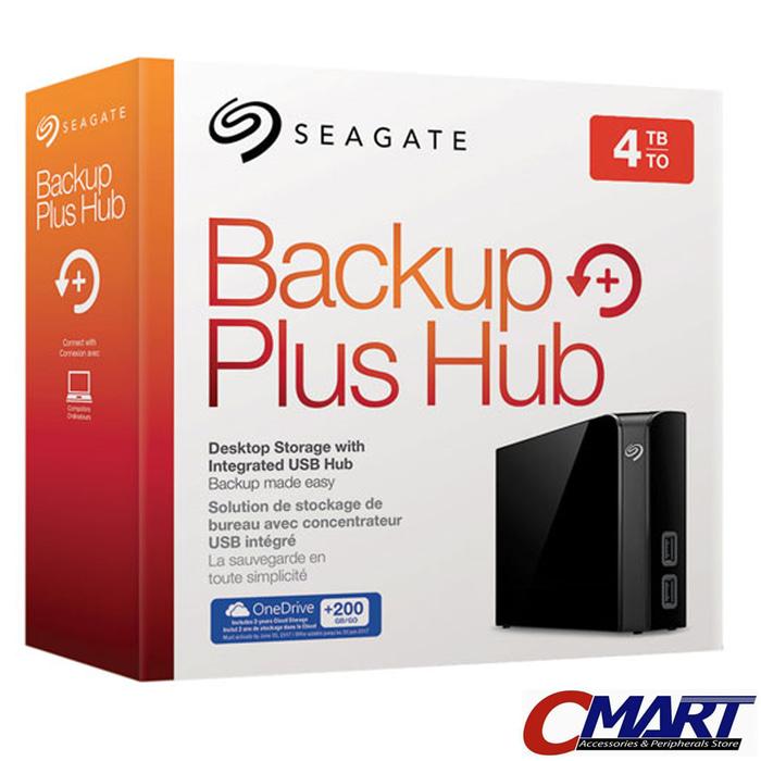 Seagate Backup Plus Hub 4TB Desktop HD HDD Hardisk External Eksternal