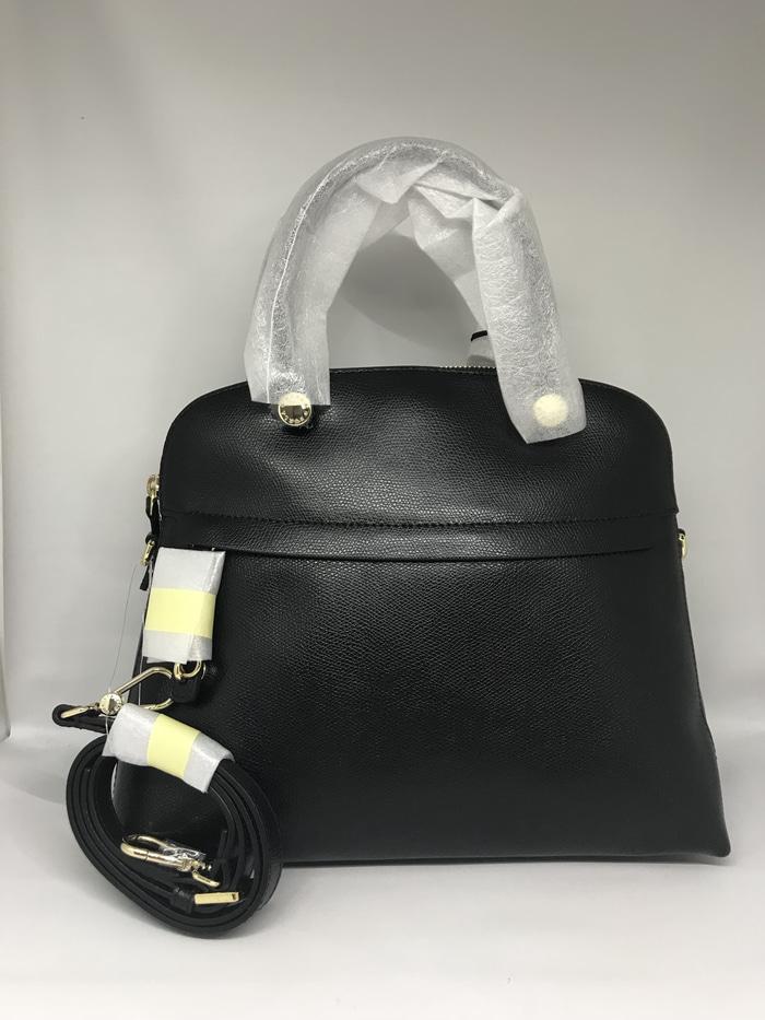 Furla Piper Dome Onyx Black Tas Furla Original - 6lEFNq