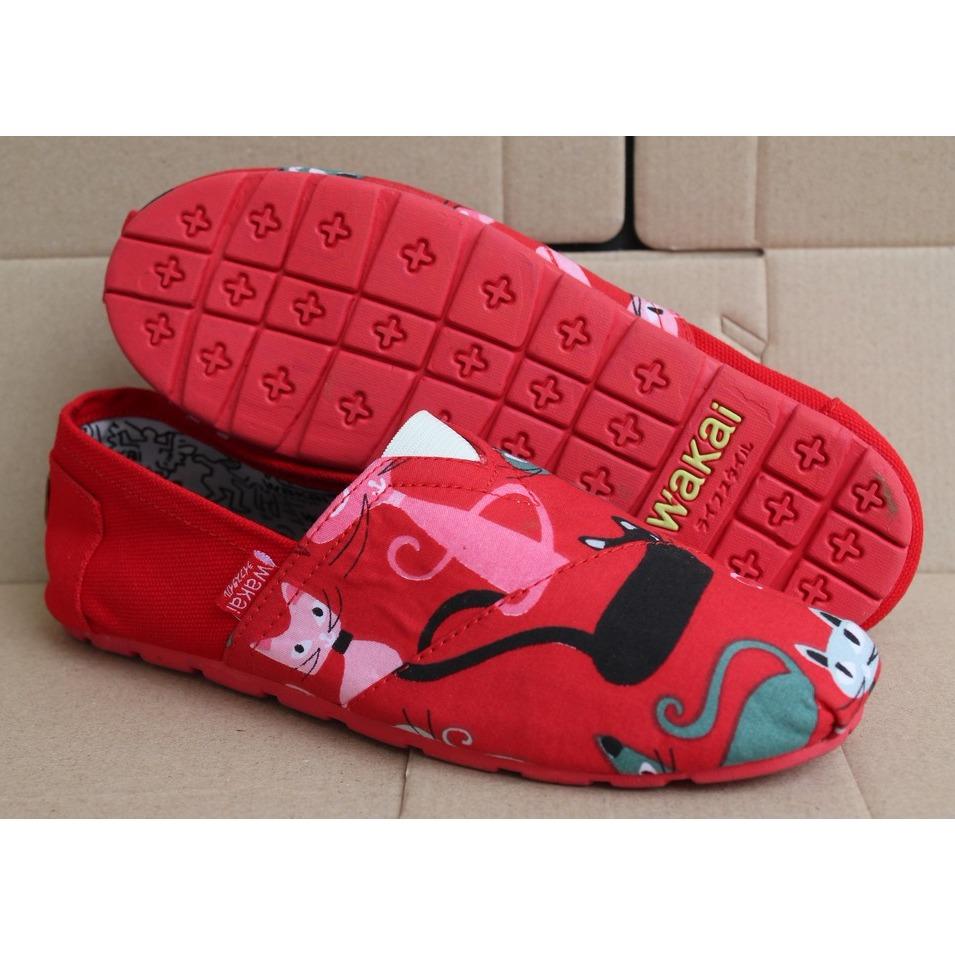 Sepatu Wakai Couple KCM G.O/Grosir Sepatu/Sepatu Anak/Sepatu Cwe/Sepatu Wanita/Flatshoes/Slip On/Sneakers/kets/sepatu pria