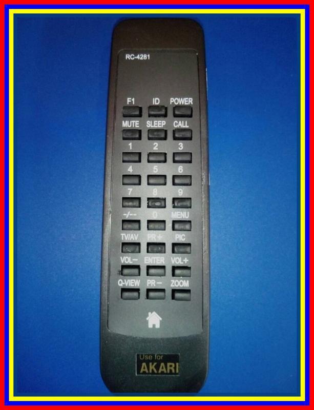 Remot Remote TV Tabung Akari KW