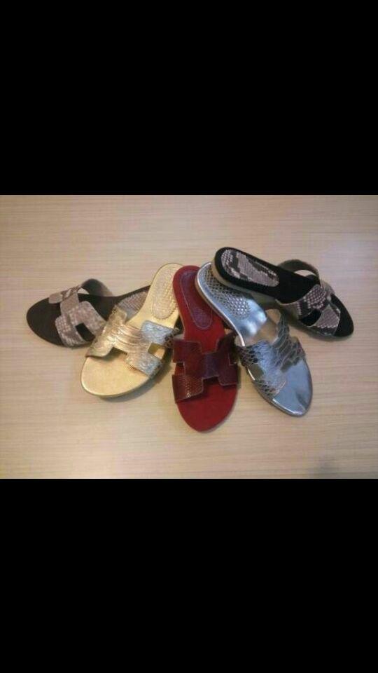 BEST SELLER - Sandal Wanita - Sandal Flat Teplek Tali Wedges Murah Terbaru Kickers