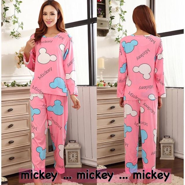 DAMAI FASHION JAKARTA - piyama tidur wanita FELISH miki - konveksi baju murah tanah abang