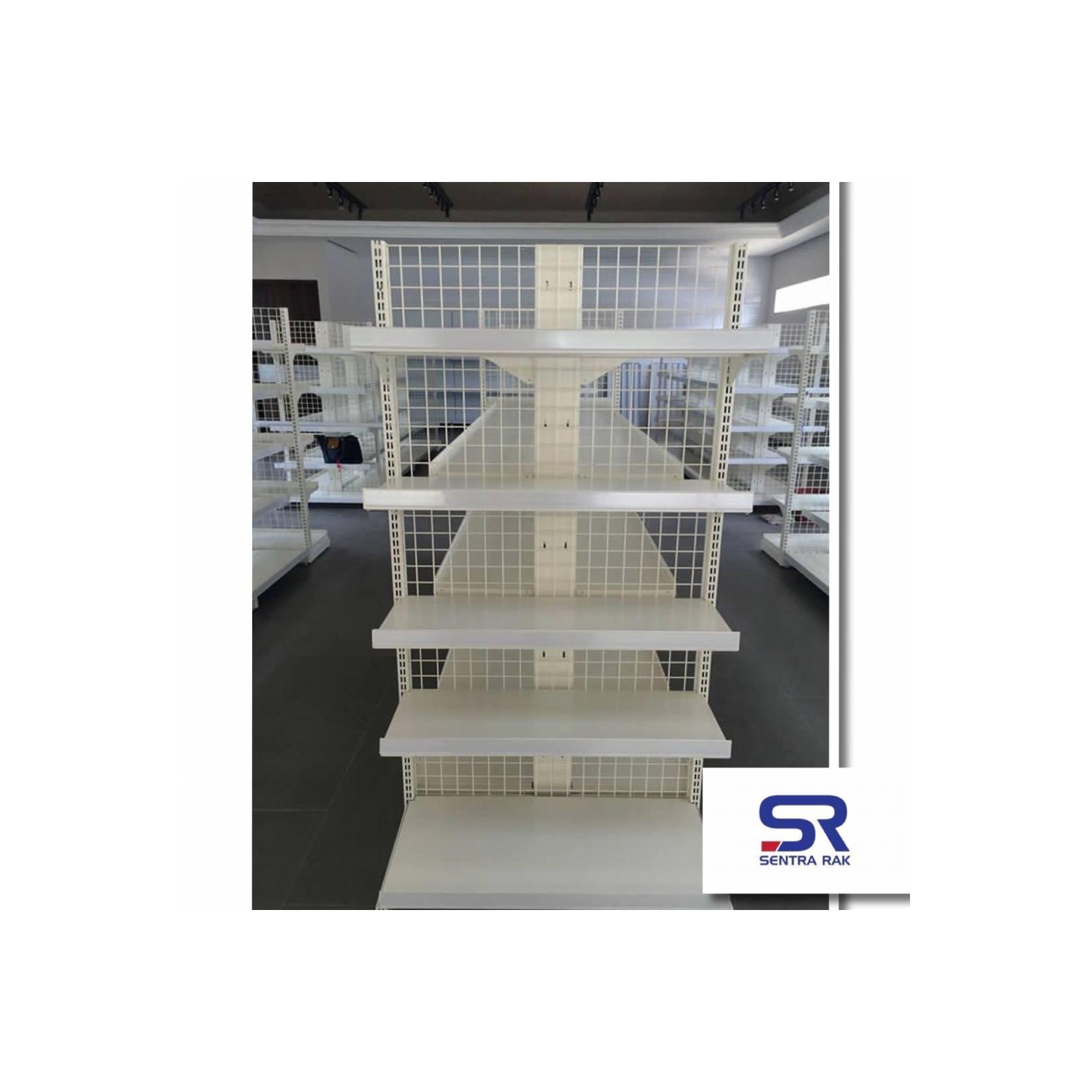 Rak Minimarket Tipe A Single 170x 90 x 40cm - 5 Susun- Starting