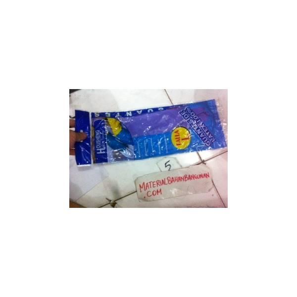 Sarung Tangan Karet Industri Anti Kimia Sarung Tangan Ungu