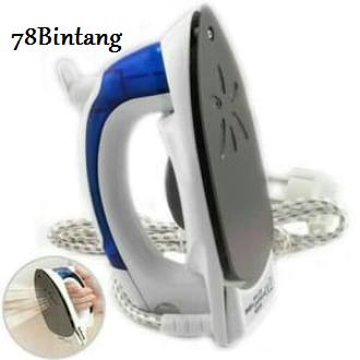 78Bintang Setrika Uap Mini - Setrika Lipat - Steam Iron Traveling - Travel Iron - Setrika Mini - Setrika Uap Mini Lipat 2 in 1
