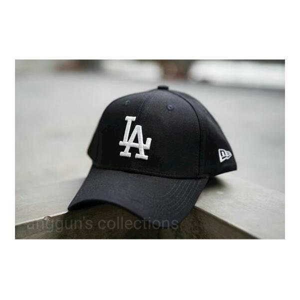 TOPI BASEBALL LA SAMPING LOGO NE SABLON FLOCK