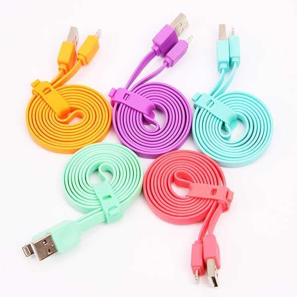 raicase - Kabel data iphone ios 5 6 plus lightning 1m hp cable cas charge vivan