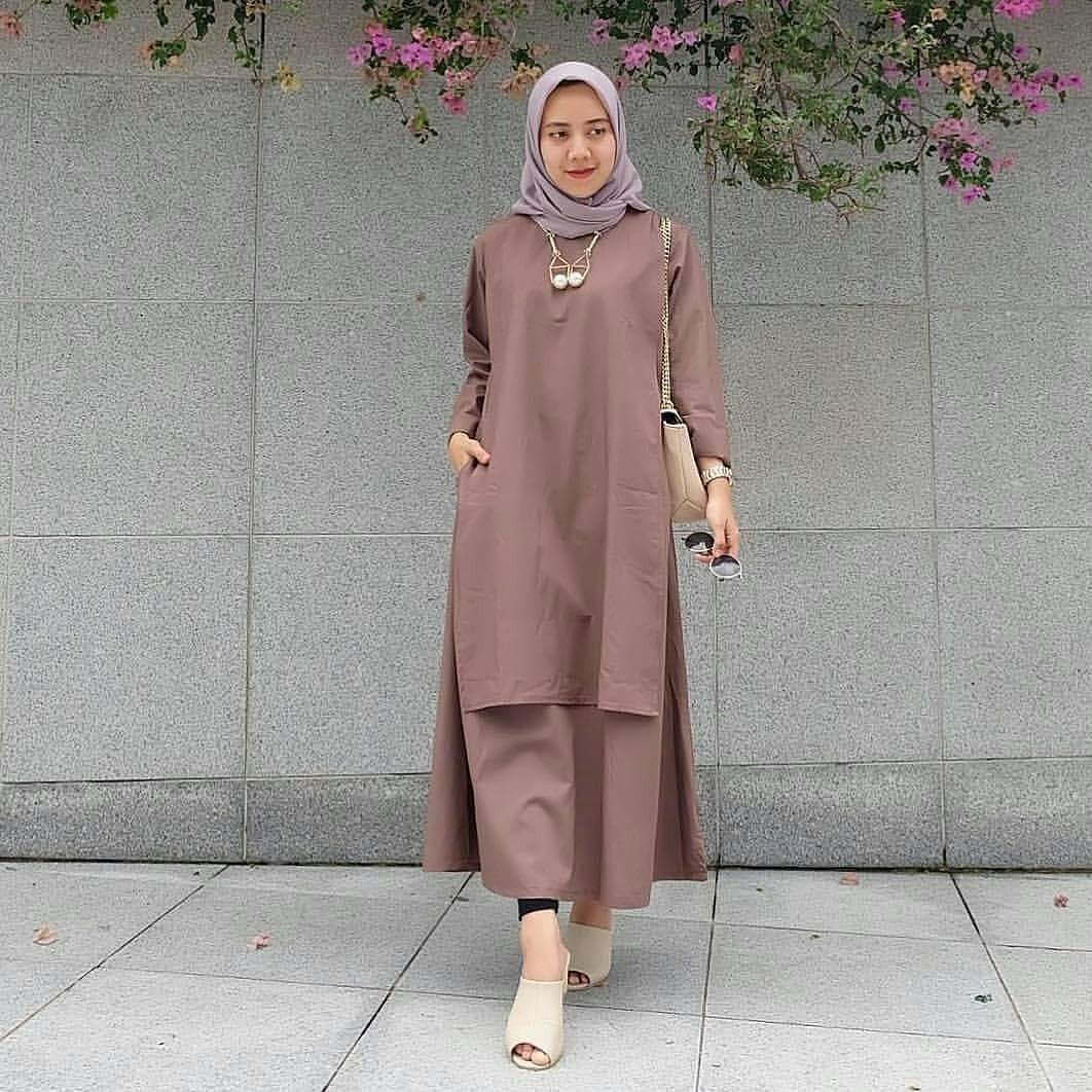 TOF Gamis Wanita Gamis Syari Dress Wanita Muslim Murah CAREY DRESS