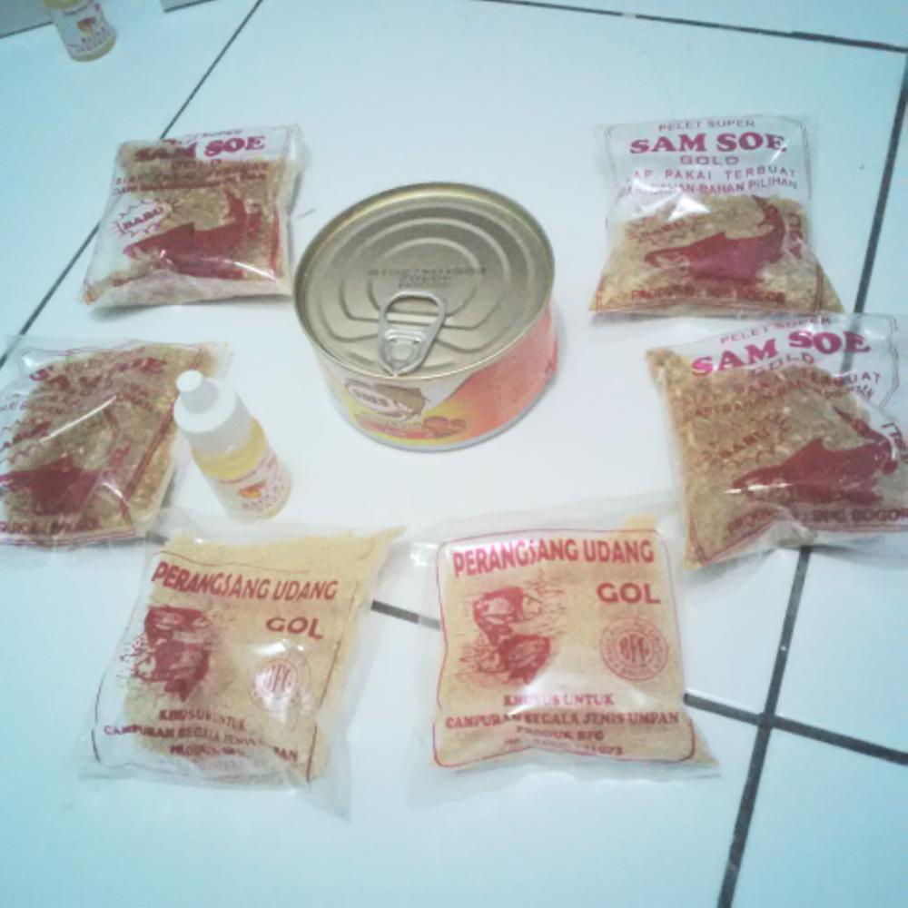PAKET UMPAN PANCING 4 SIAP PAKAI UMPAN MANCING IKAN MAS DLL di lapak Andree Fishing or BFG andree_alivio
