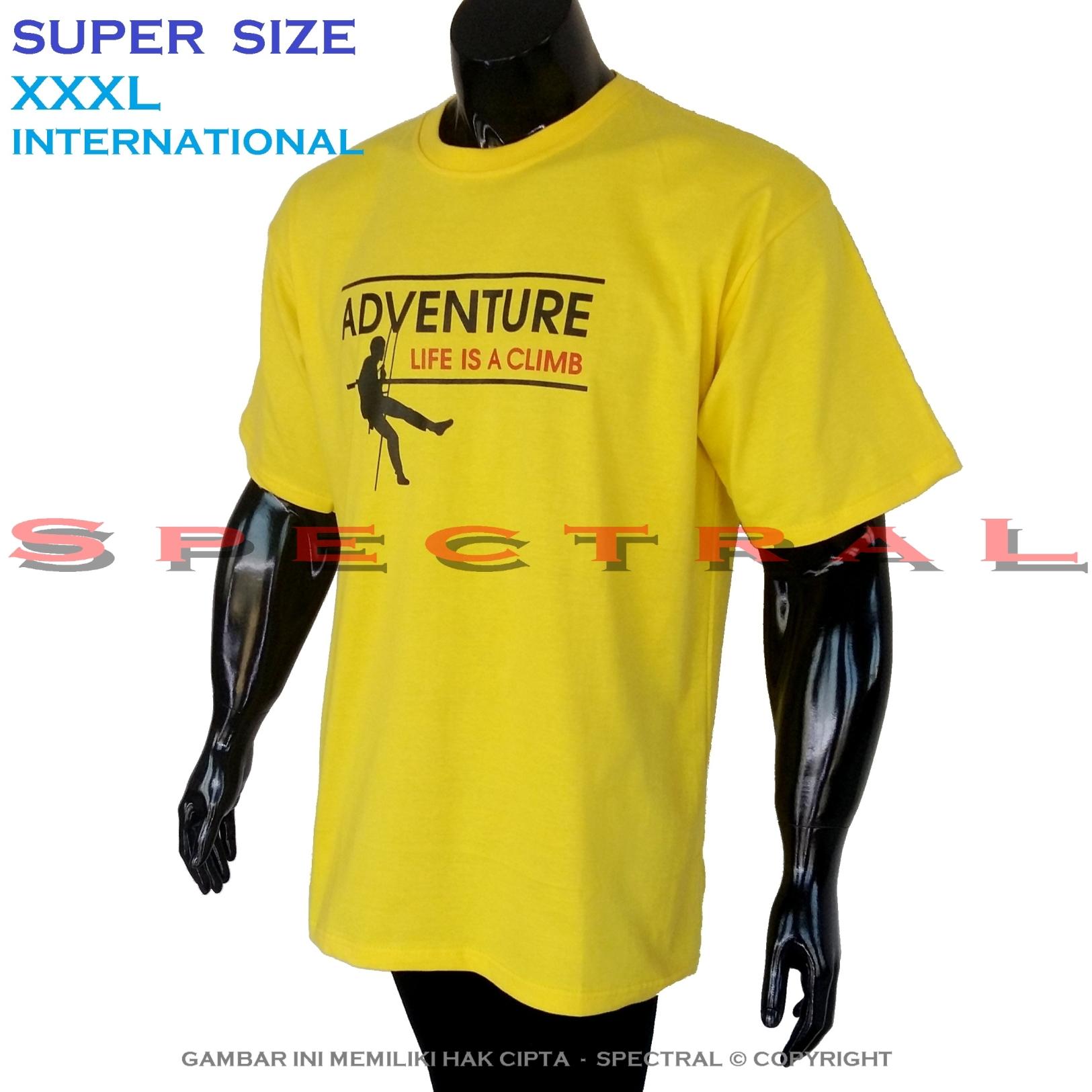 Spectral – SUPER BIG SIZE XXXL INTERNATIONAL Bapak Orang Tua Gemuk 100% Soft Cotton Combed Kaos Distro Jumbo BIGSIZE T-Shirt Fashion Ukuran Besar Polos Celana Atasan Pria Wanita Katun Gendut Lengan Simple Sport Casual 3L 3XL Baju Cowo Cewe Pakaian Terbaru