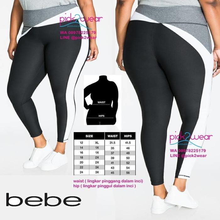 Celana Senam Legging Yoga Gym Big Size Black - mc9YDq