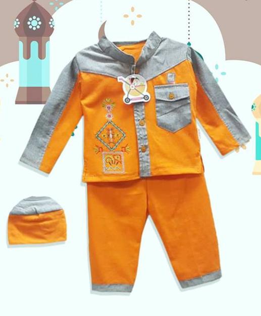 〘LaNGSuNg sUPliER〙 baju koko bayi/ baju koko anak/baju stelan bayi/bajustelananaklakilaki