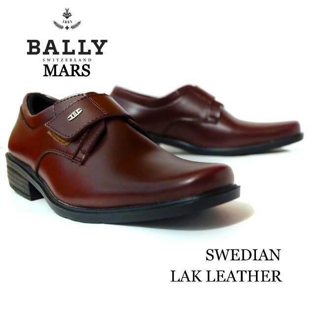 Promo Sepatu Formal Pria/Sepatu Bally Pantofel Kulit Swedia [Fs-08 Diskon