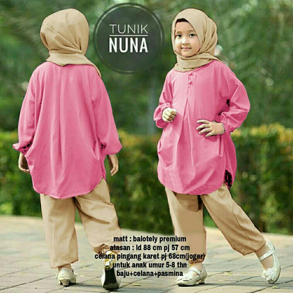 HSNFashion Setelan Anak Muslim Neni - Setelan Anak Muslim // Setelan Anak Muslimah Murah