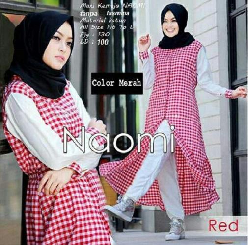 Tunik Wanita Kotak Modis / Baju Wanita / Blouse Korea / Atasan Wanita / Baju Formal / Kemeja Wanita / Kemeja Formal / Atasan Muslim / Kemeja Cewek Tunik / Dress Muslim / Gamis Wanita / Baju Muslim / Hijab Muslim / Fashion Muslim / Syar'i Muslim / Monslisa
