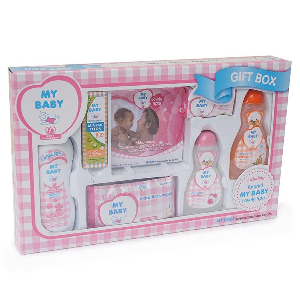 My Baby Gift Box dengan panduan tutorial Lovely Spa