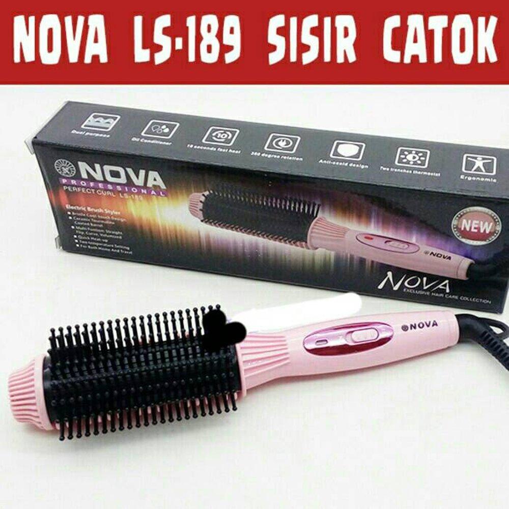 Catok Sisir Blow Nova Ls 189 / Hair Dryer Sisir