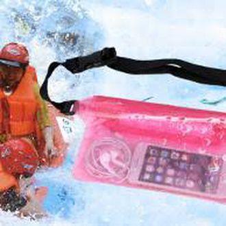 Tas Pinggang Kantong Anti Air Muat HP Dompet Waterproof Waist BAG