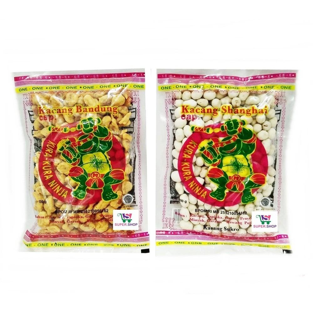 PAKET Kacang Bandung + Kacang Shanghai Sukro Kura Kura Ninja 100 Gram