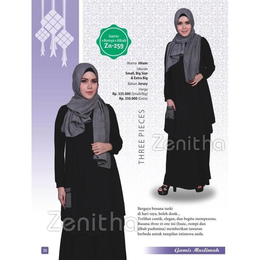 PALING MURAH GAMIS + ROMPI + JILBAB ZENITHA 259 - DISKON 25{55e037da9a70d2f692182bf73e9ad7c46940d20c7297ef2687c837f7bdb7b002} FXNAJ12