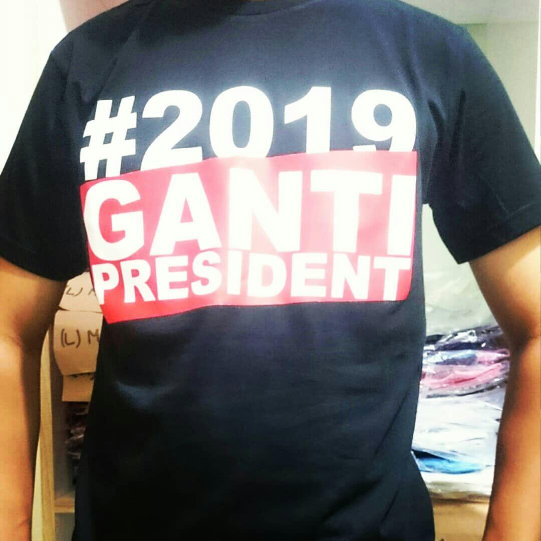 baju kaos distro ganti presiden jokowi prabowo murah