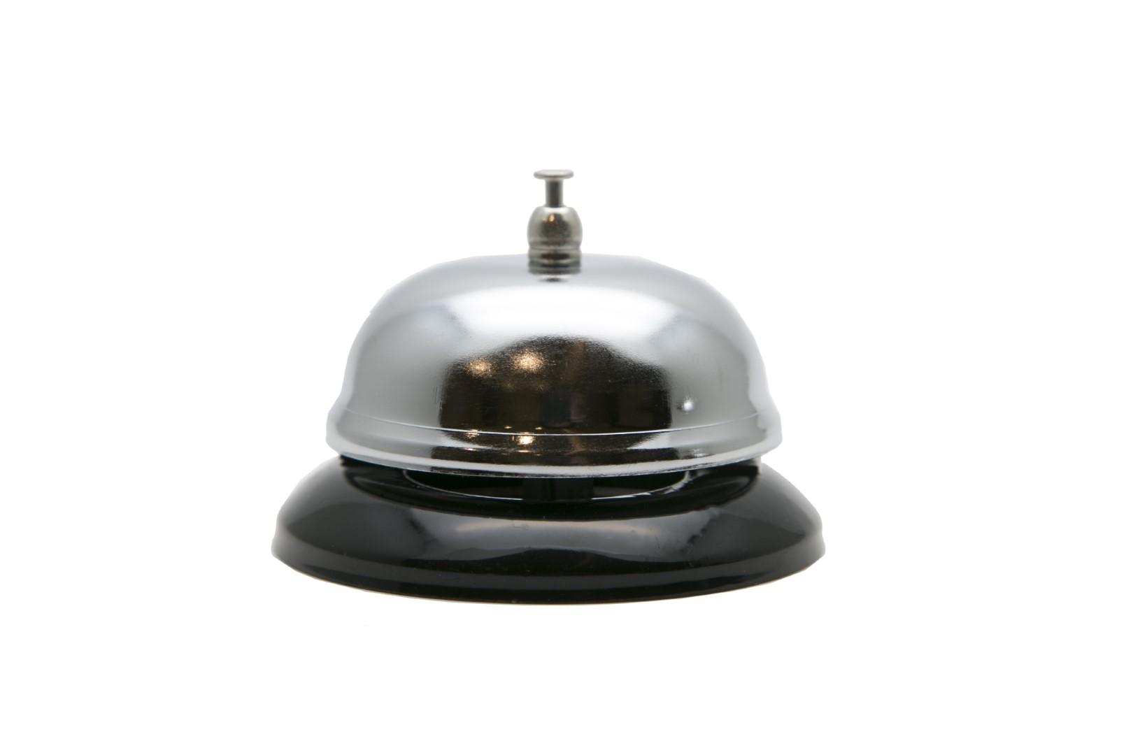 Call Bell/Bell Panggil Meja Stainless Diameter 9 Cm Medium