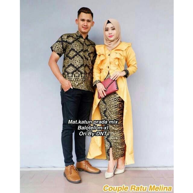 Batik Couple - Batik sarimbit - Batik Kondangan - Ratu Melia