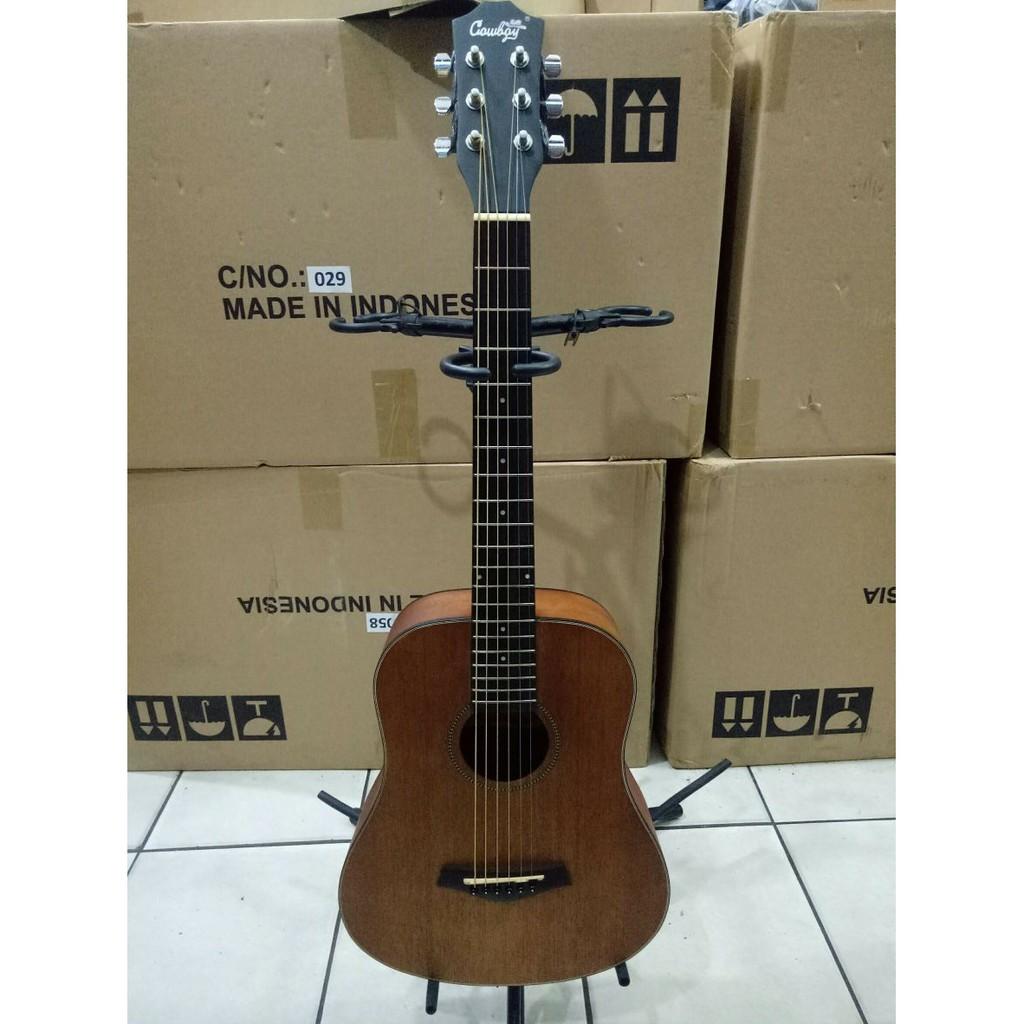 Gitar Akustik Cowboy Ukuran 3 Per 4 Original Jakarta Murah Garansi