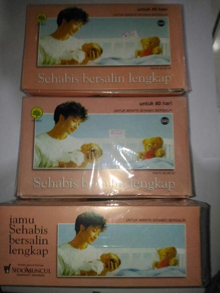 Minuman Jamu Tradisional Bersalin Lengkap 1 - 40 Hari Serbuk PT Sido Muncul Semarang Best Seller